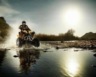 All Terrain Motor Bike Desktop Pc And Mac Wallpaper