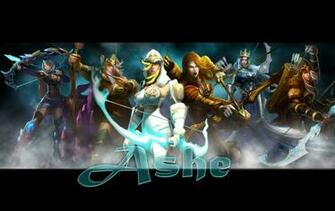 Wallpaper Ashe League Of Legends