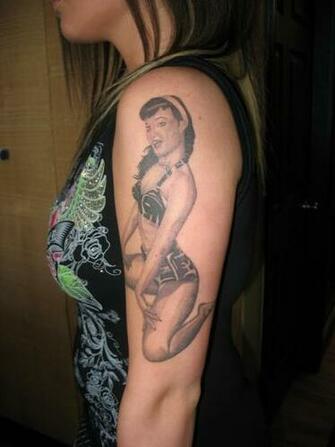 Pin Up Girl Tattoo Sleeves