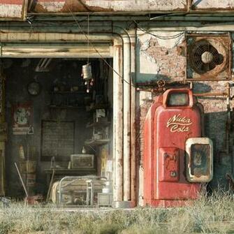 Fallout Garage Lithograph Special Edition Numbered