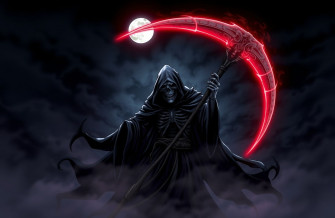 Badass Grim Reaper Wallpaper