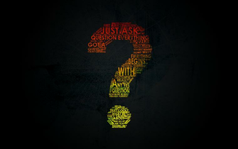 Question Mark Computer Wallpaper Desktop Background Id