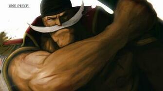 One Piece Anime White Beard HD Background