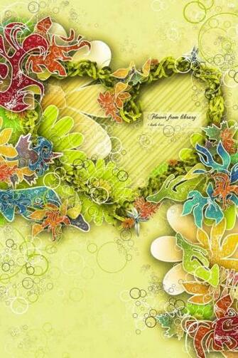 Heart Love Cell Phone Wallpaper For iPhone Background