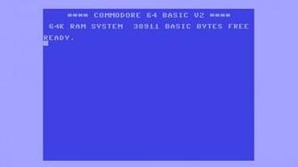 Retro C64 Desktop Pc And Mac Wallpaper