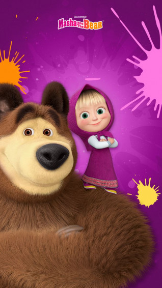 Masha And The Bear Wallpaper
