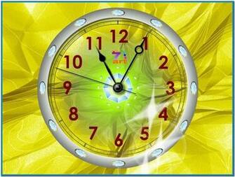 Mac Desktop Screensaver Clock