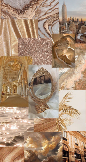 Gold Aesthetic Background At Elmer May Wallpaper