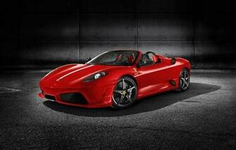 Wallpaper Red Ferrari F430 Sports Car Scuderia Spider Image