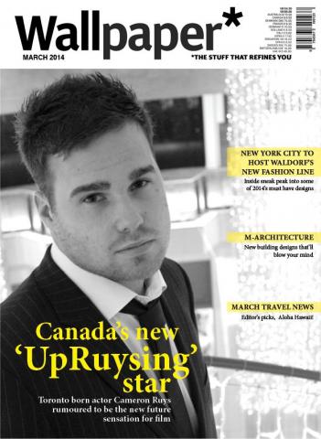 Wallpaper Magazine Cover Spread On