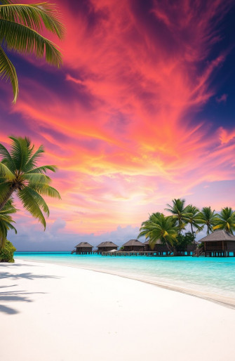 Maldives Beach Wallpaper