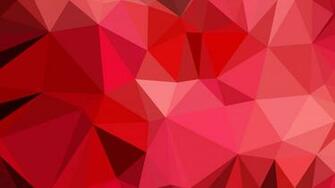Dark Red Polygonal Background Design