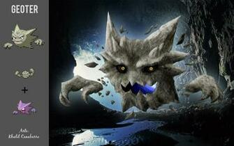 Pokemon Fusion Geoter By Chronokhalil