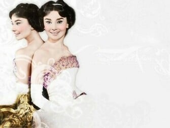 Wallpaper Photo Art Audrey Hepburn