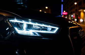 Audi Headlights Wallpaper