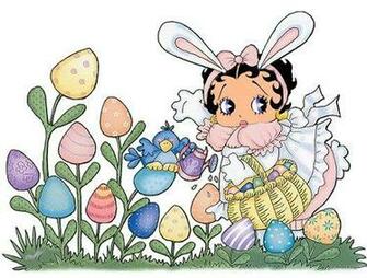Betty Boop Wallpaper Easter Etty