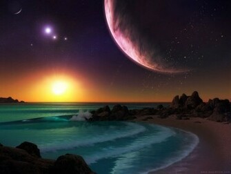 Sun And Moon Background