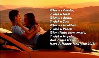 Happy New Year Romantic Wishes For Girlfriend Boyfriend