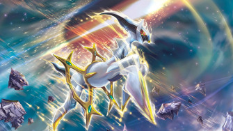 Marvelous Arceus Legendary Pokemon Background Wallpaper