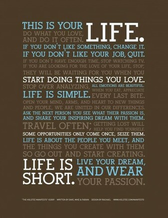 Holstee Manifesto Wallpaper
