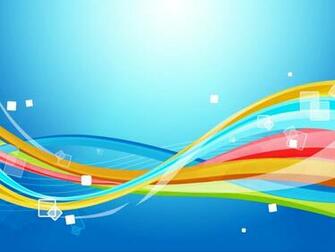 Blue Yellow Abstract Wallpaper Plain