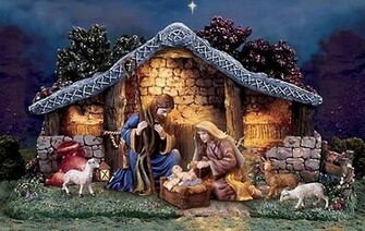 Christmas Nativity Wallpaper