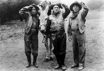 Three Stooges Comedy Series Vaudeville Vintage Wallpaper Background