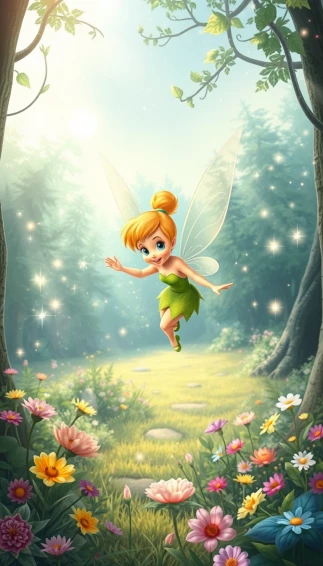 Tinkerbell Phone Wallpaper