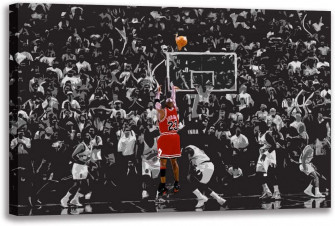 Michael Jordan Finals Last Shot S Painting Wall Art Poster