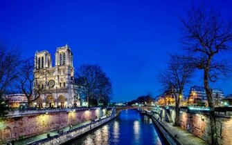 Notre Dame De Paris Computer Wallpaper Desktop Background