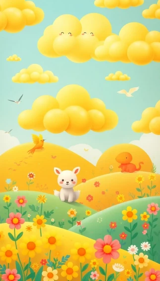 Cute Yellow Wallpaper