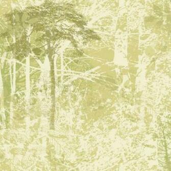 Dark Green Trees On Sage And White Tree Silhouettes Wallpaper