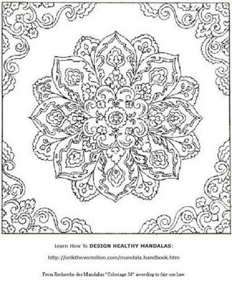 Printable Mandala Coloring S Adults