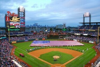 Citizens Bank Park Phillies With Ameri Wallpaper