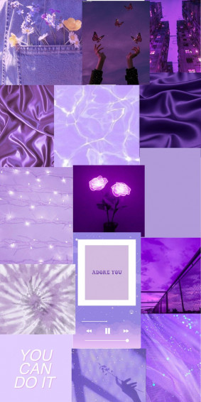 Purple Wallpaper Lavender Aesthetic