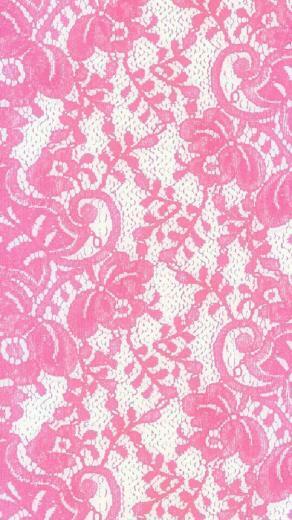Pink Lace Background And iPhone Wallpaper