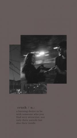 Crush Wallpaper Couple Esth Tique Papier Peint iPhone Grunge