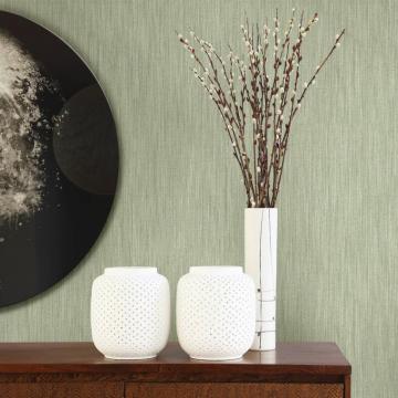 Bluebell Wallpaper By A Street Chenille Faux Linen