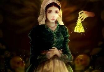 Over The Garden Wall Girl Lorna Hand Bell Skull Sillyselly Art