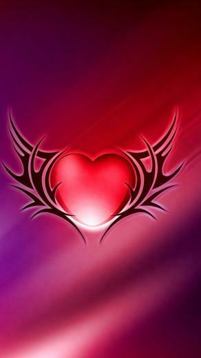 S6 HD Wings Of Love Samsung Galaxy Wallpaper