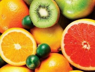 Fruit And Vegetables Wallpaper Art Print