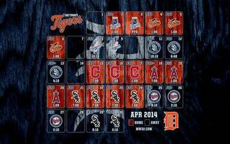 Detroit Tigers Wallpaper Schedule