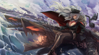Azur Lane Graf Zeppelin Anime Girl 4k Wallpaper