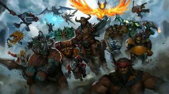 Dota Epic Heroes Wallpaper HD