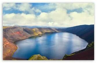 Crater Lake HD Wallpaper For Standard Fullscreen Uxga Xga Svga