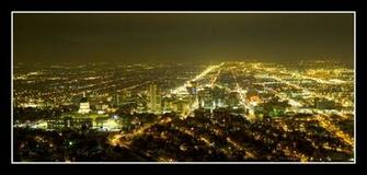 Salt Lake City Night By Dezray6