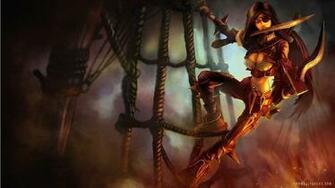 Katarina In League Of Legends HD Wallpaper IHD