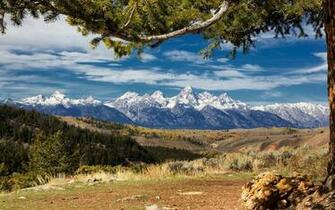 Nature Paysage Montagne For T Pic Enneig Grand Teton National