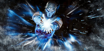 Mk11 Sub Zero Ice Attack Wallpaper