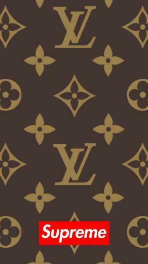Supreme X Louis Vuitton Wallpaper Top